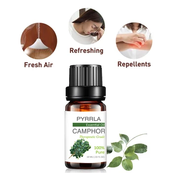 Pyrrla 10ml Camphor Pure Essential Oils For Aromatherapy Repellent Refreshing Humidifier Massage Eucalyptus Aroma Essential Oil
Pyrrla 10ml Camphor Pure Essential Oils For Aromatherapy Repellent Refreshing Humidifier Massage Eucalyptus Aroma Essential Oil