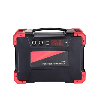 1500W 110V/220V Emergency Power Peak 3000W Power Station Portable Solar Generator For Camping
1500W 110V/220V Emergency Power Peak 3000W Power Station Portable Solar Generator For Camping