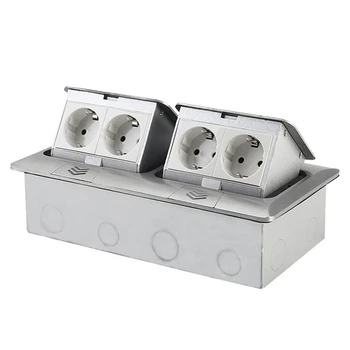 -Up Ground Power Supply Invisible Electrical Socket with Four European Style Double Socket for Office EU Plug
-Up Ground Power Supply Invisible Electrical Socket with Four European Style Double Socket for Office EU Plug