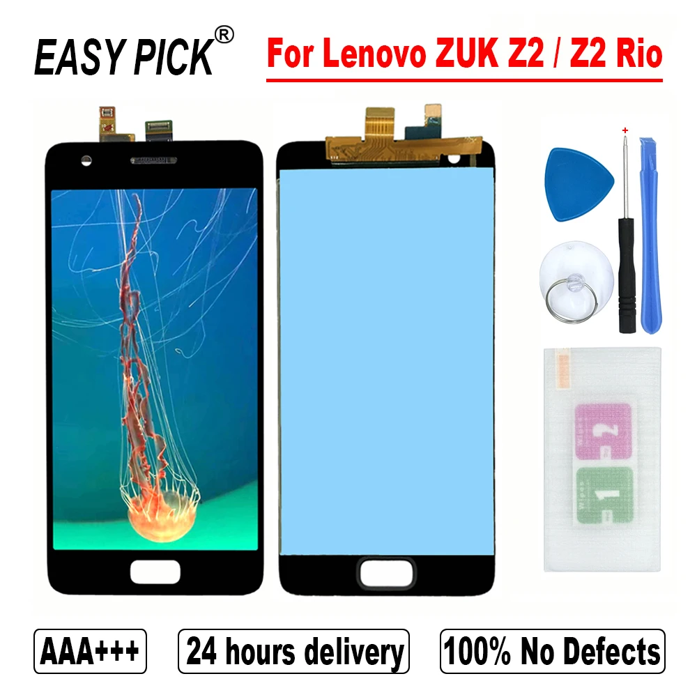 For Lenovo ZUK Z2 Z2131 LCD Display Touch Screen Digitizer Assembly For Z2 Rio 2016 Edition
For Lenovo ZUK Z2 Z2131 LCD Display Touch Screen Digitizer Assembly For Z2 Rio 2016 Edition