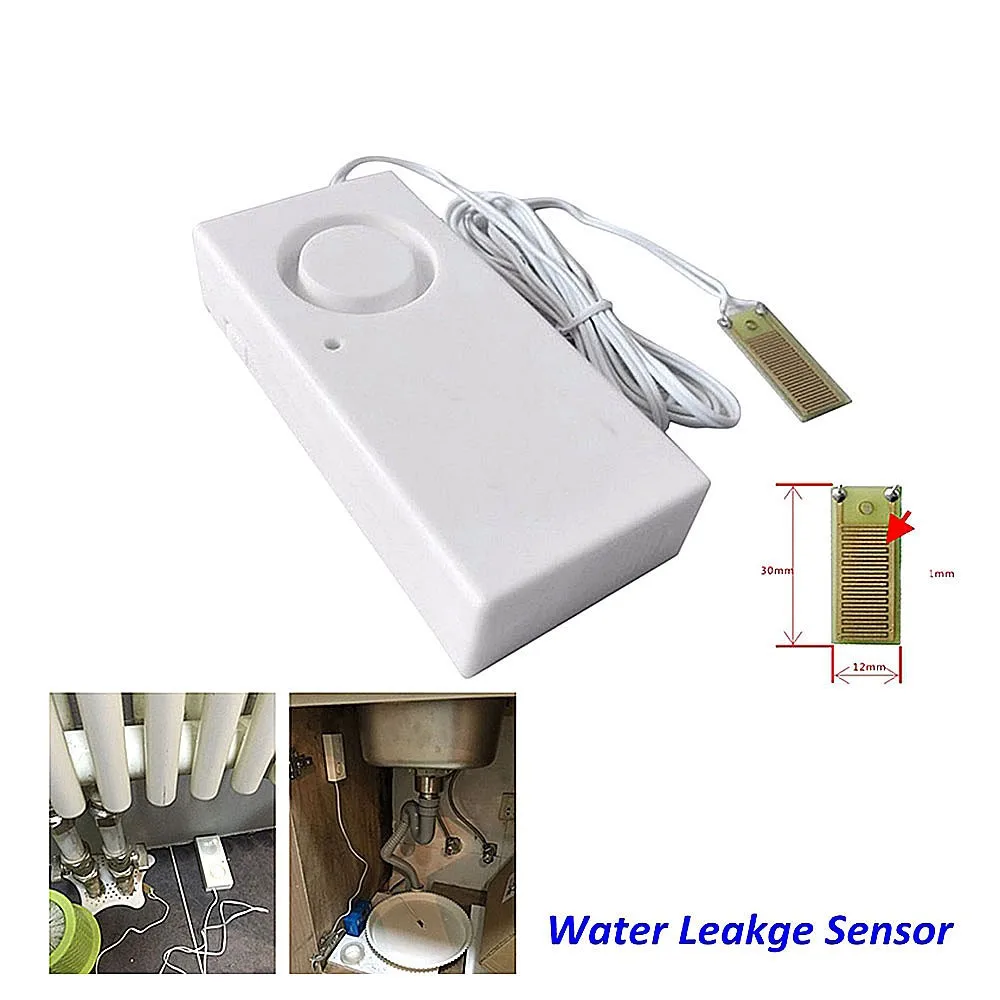 Home Alarm Water Leakage Alarm Detector 110dB Independent Water Leak Sensor Detection Flood Alert Overflow Security Alarm System
Home Alarm Water Leakage Alarm Detector 110dB Independent Water Leak Sensor Detection Flood Alert Overflow Security Alarm System