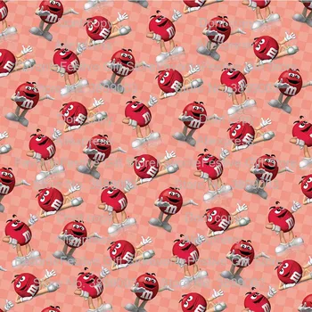 165x100cm pink MM bean Polyester Cotton Cloth Fabric Cartoon Pattern Tela Sheet Dress Material Home Patch telas para mascarillas
165x100cm pink MM bean Polyester Cotton Cloth Fabric Cartoon Pattern Tela Sheet Dress Material Home Patch telas para mascarillas