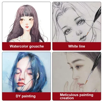 9pcs Watercolor Hook Line Pen Soft Outline Painting Miniature Detail Paint Brush Set for Gouache Oil Acrylic Painting JR Deals
9pcs Watercolor Hook Line Pen Soft Outline Painting Miniature Detail Paint Brush Set for Gouache Oil Acrylic Painting JR Deals