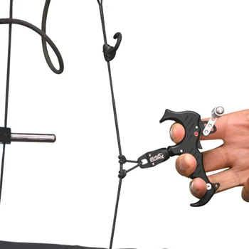 Archery Bow Release Aid Thumb 3/4 Finger Compound Grip Rotatable Accessory Sport
Archery Bow Release Aid Thumb 3/4 Finger Compound Grip Rotatable Accessory Sport