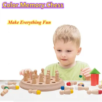 Kids Wooden Memory Match Stick Chess Game Fun Block Board Game Children Educational Color Cognitive Ability Toy Birthday Gift
Kids Wooden Memory Match Stick Chess Game Fun Block Board Game Children Educational Color Cognitive Ability Toy Birthday Gift