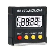 Mini Digital Protractor Inclinometer Electronic Goniometer Level Box Digital Angle Finder Magnetic 360 Degree Measuring Tools
Mini Digital Protractor Inclinometer Electronic Goniometer Level Box Digital Angle Finder Magnetic 360 Degree Measuring Tools
