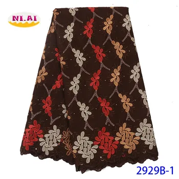 NIAI Swiss Voile Lace In Switzerland 2019 High Quality Embroidery African Dry Cotton Lace Fabric Nigerian Lace Fabrics XY2929B-1
NIAI Swiss Voile Lace In Switzerland 2019 High Quality Embroidery African Dry Cotton Lace Fabric Nigerian Lace Fabrics XY2929B-1