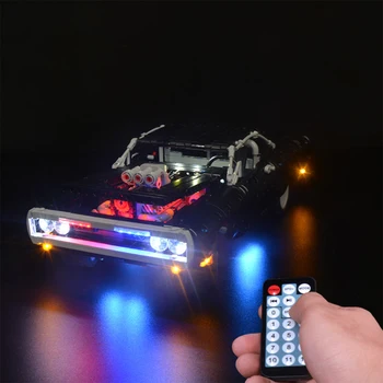 LED Lighting Kit for Dom's Dodge Charger 42111 - Remote Control Version (Only LED Light, No Block Kit)
LED Lighting Kit for Dom's Dodge Charger 42111 - Remote Control Version (Only LED Light, No Block Kit)
