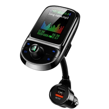 Auto MP3 Music Player FM Transmitter Car Bluetooth Adapter Support TF Card AUX Hands-free Calling Car Charger
Auto MP3 Music Player FM Transmitter Car Bluetooth Adapter Support TF Card AUX Hands-free Calling Car Charger