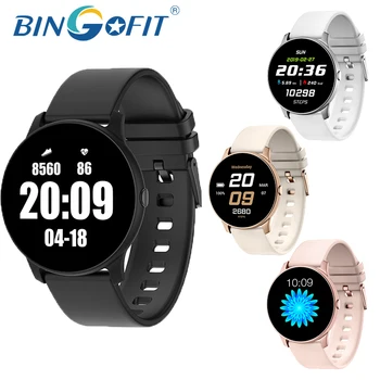 BingoFit KW19 Pro Smartwatch 1.3inch Full Touch Screen Women Waterproof Ultrathin Bluetooth Sport Wristbands for IOS and Android
BingoFit KW19 Pro Smartwatch 1.3inch Full Touch Screen Women Waterproof Ultrathin Bluetooth Sport Wristbands for IOS and Android