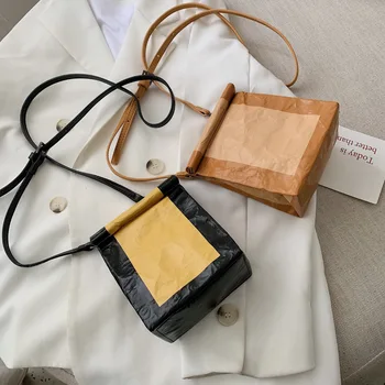 Bag Texture Women's Bag New Shoulder Messenger Bag Running Bag Women Pleated Kraftpaper Bag 
Bag Texture Women's Bag New Shoulder Messenger Bag Running Bag Women Pleated Kraftpaper Bag