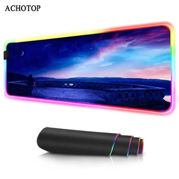 Starry sky Planet Star Gaming LED Mousepad RGB Glow Colorful Large Mouse Pad XL Computer PC Gamer Desk Mat for Laptop Table Pads
Starry sky Planet Star Gaming LED Mousepad RGB Glow Colorful Large Mouse Pad XL Computer PC Gamer Desk Mat for Laptop Table Pads