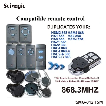 Marantec Hormann HSM4 868 mhz garage gate opener Compatible with Hormann HSM2, HSM4 868MHz door remote control command
Marantec Hormann HSM4 868 mhz garage gate opener Compatible with Hormann HSM2, HSM4 868MHz door remote control command