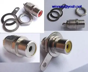 DHL/EMS 180PCS High quality color RCA Socket for Video Audio Power AMPLIFIER Chassis Panel-A8
DHL/EMS 180PCS High quality color RCA Socket for Video Audio Power AMPLIFIER Chassis Panel-A8