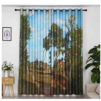 Custom shading bedroom living room dormitory simple thickened heat insulation shading oil painting woods landscape 3d curtains
Custom shading bedroom living room dormitory simple thickened heat insulation shading oil painting woods landscape 3d curtains