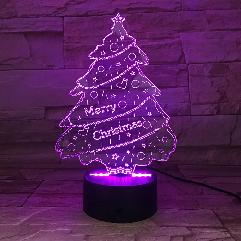 Рождественская елка, Настольный светильник, 3D красочная акриловая атмосфера, настольная лампа, Детский Рождественский подарок, спальня, праздничный декор для вечеринки
Рождественская елка, Настольный светильник, 3D красочная акриловая атмосфера, настольная лампа, Детский Рождественский подарок, спальня, праздничный декор для вечеринки