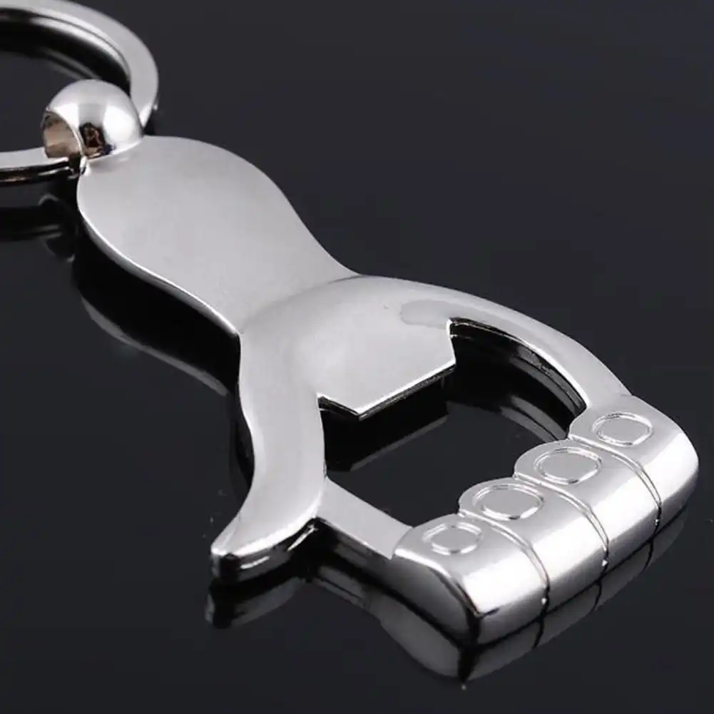 hand shape car keychain creative zinc alloy key chain key ring