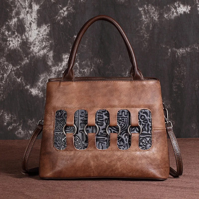 women Leather Bags Retro Full-grain Leather Shoulder Hand Bag Lady Casual Rub Color Cowhide Messenger Bag
women Leather Bags Retro Full-grain Leather Shoulder Hand Bag Lady Casual Rub Color Cowhide Messenger Bag