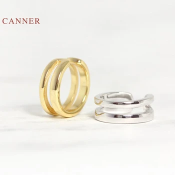 CANNER INS Simple Double Line Clip Earring 925 Sterling Silver Earrings For Women Silver Jewelry Zircon Earring Brincos
CANNER INS Simple Double Line Clip Earring 925 Sterling Silver Earrings For Women Silver Jewelry Zircon Earring Brincos