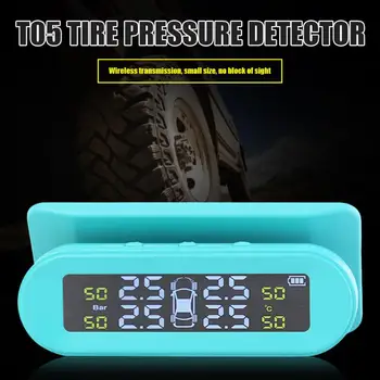 Blue Tire Pressure Monitoring Classic Colors and Simple Durable Design T05 Car Solar and USB Charging Temp Alarm System
Blue Tire Pressure Monitoring Classic Colors and Simple Durable Design T05 Car Solar and USB Charging Temp Alarm System
