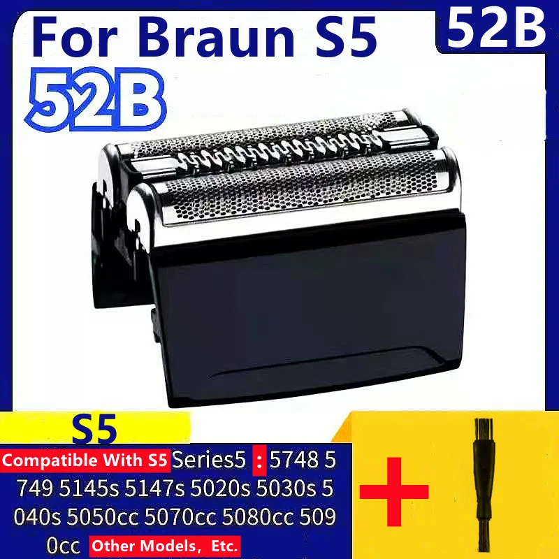 

Shaver Razor Replacement Blade Cassette for Braun Series 5 52S 52B High Perfprmance Parts ( 5090 5050 5030 ) 5147S 5140S 5190CC