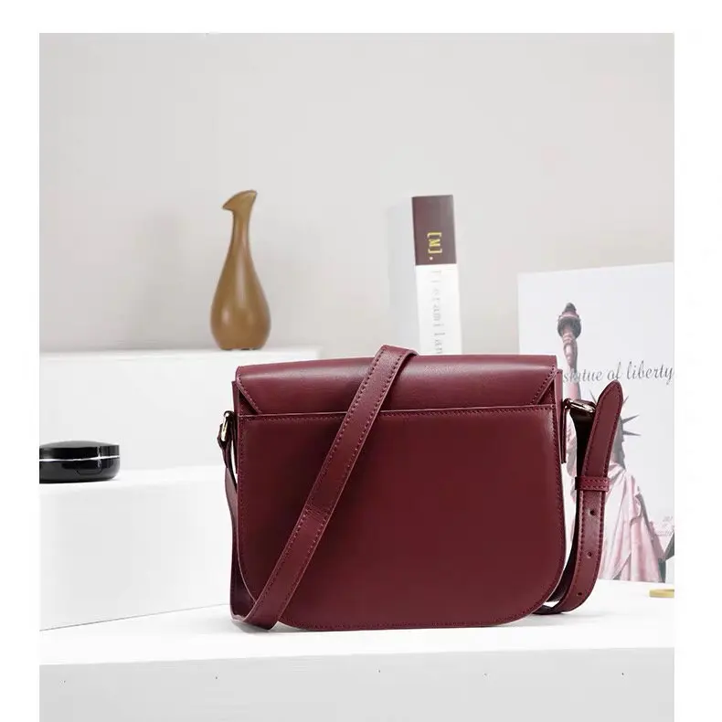 2019 New Style Cowhide Versatile Retro Versatile Shoulder Saddle Bag Fashion Brand Shoulder Western Style WOMEN'S Bag Fashion
2019 New Style Cowhide Versatile Retro Versatile Shoulder Saddle Bag Fashion Brand Shoulder Western Style WOMEN'S Bag Fashion