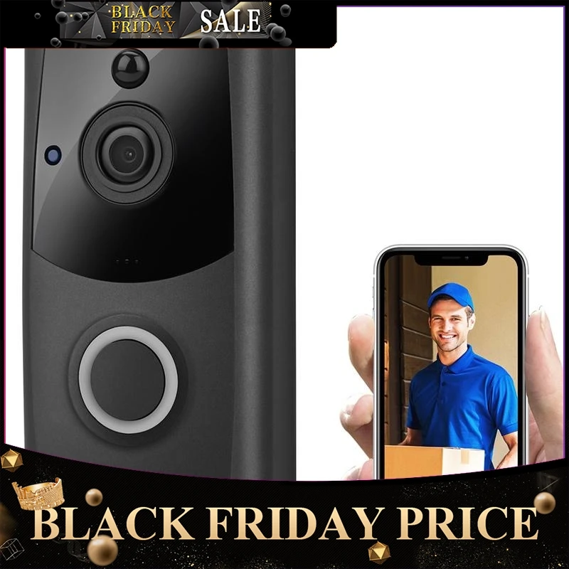 2019 Wireless Smart WiFi DoorBell IR Video Visual Ring Camera Intercom Home Security Doorbell Camera night vision r30
2019 Wireless Smart WiFi DoorBell IR Video Visual Ring Camera Intercom Home Security Doorbell Camera night vision r30