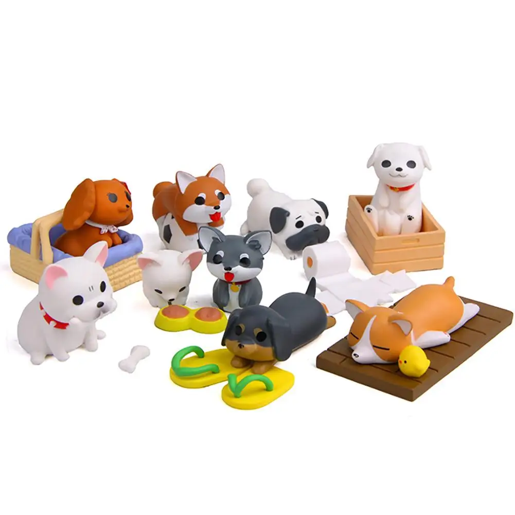 8Pcs Mini Corgi Dog Handmade Sculpture Figurine Toy Room Office Car Ornament DIY Building Blocks Toy Gift
8Pcs Mini Corgi Dog Handmade Sculpture Figurine Toy Room Office Car Ornament DIY Building Blocks Toy Gift