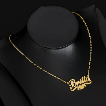 Stainless Steel Customized Personalized Name Necklace Charm Custom Name Jewelry Any Name 36 Fonts Style To Choose Drop Shipping
Stainless Steel Customized Personalized Name Necklace Charm Custom Name Jewelry Any Name 36 Fonts Style To Choose Drop Shipping