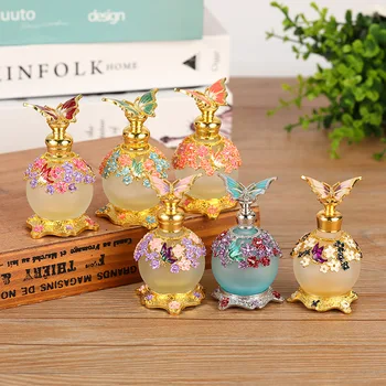 20Pcs Butterfly Pattern 25ml Perfume Bottle Essential Oil Essence Cosmetic Accessories Fragrance Frosted Glass Alloy Container
20Pcs Butterfly Pattern 25ml Perfume Bottle Essential Oil Essence Cosmetic Accessories Fragrance Frosted Glass Alloy Container