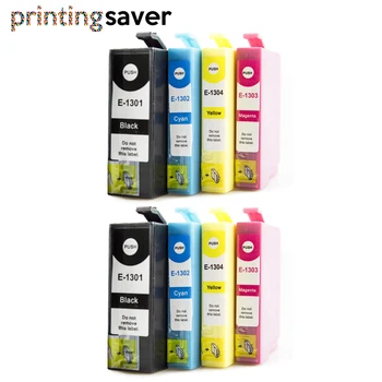 8x Compatible Ink Cartridge for T1301 E1301 T1302 T1303 T1304 For Epson Stylus SX525WD SX535WD SX620FW Office BX525WD BX535WD 
8x Compatible Ink Cartridge for T1301 E1301 T1302 T1303 T1304 For Epson Stylus SX525WD SX535WD SX620FW Office BX525WD BX535WD