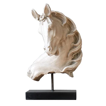 53CM NORDIC MODERN SIMPLE CREATIVE HORSE HEAD PORTRAITS STATUE ANIMALS ART SCULPTURE RESIN CRAFT DECORATIONS FOR HOME R3183
53CM NORDIC MODERN SIMPLE CREATIVE HORSE HEAD PORTRAITS STATUE ANIMALS ART SCULPTURE RESIN CRAFT DECORATIONS FOR HOME R3183
