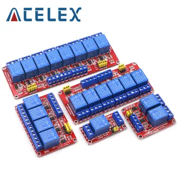 1 2 4 8 Channel 5V 12V Relay Module Board Shield with Optocoupler Support High and Low Level Trigger for Arduino
1 2 4 8 Channel 5V 12V Relay Module Board Shield with Optocoupler Support High and Low Level Trigger for Arduino