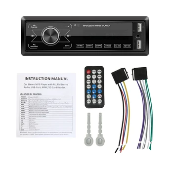 Autoradio Car Stereo MP3 Player In Dash AUX-in FM Radio Receiver MP3 HeadUnit Car Audio Player Bt Connection M-10
Autoradio Car Stereo MP3 Player In Dash AUX-in FM Radio Receiver MP3 HeadUnit Car Audio Player Bt Connection M-10