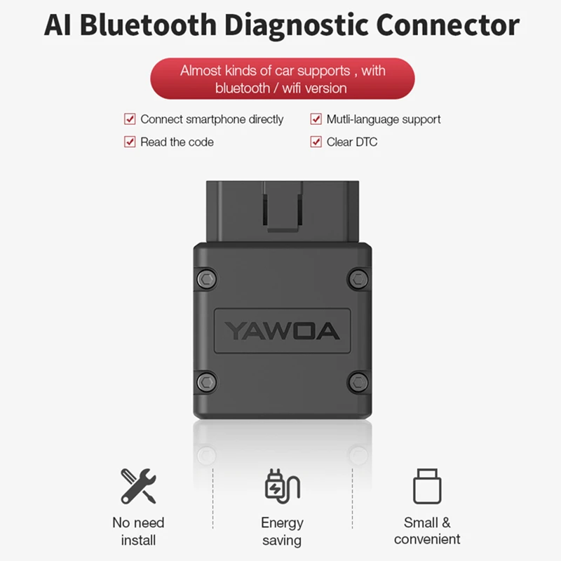 ELM327 Obd2 Scanner V3.0 Bluetooth Android Adapter Scaner Automotriz Car Diagnostic-Tool Code Reader Scan Tools ODB II
ELM327 Obd2 Scanner V3.0 Bluetooth Android Adapter Scaner Automotriz Car Diagnostic-Tool Code Reader Scan Tools ODB II