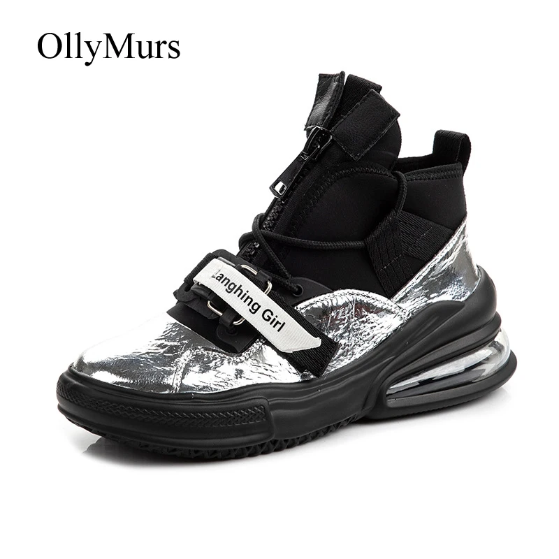 2019 Autumn Casual Shoes Women Dad Chunky Shoes High Top Sneakers Ladies Shoes Thick Bottom Female Chunky footware Breathable
2019 Autumn Casual Shoes Women Dad Chunky Shoes High Top Sneakers Ladies Shoes Thick Bottom Female Chunky footware Breathable