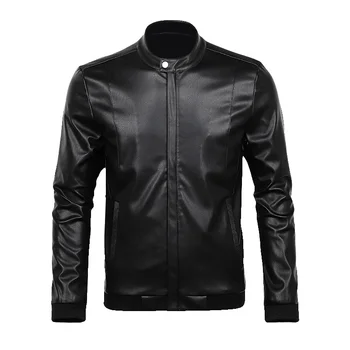 Men Autumn New Motorcycle Casual PU Leather Warm Jacket Coat Men Fashion Street Style Windproof Jacket Faux Leather Overcoat 
Men Autumn New Motorcycle Casual PU Leather Warm Jacket Coat Men Fashion Street Style Windproof Jacket Faux Leather Overcoat