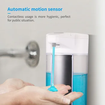 ALLOMN 400ml Automatic Soap Liquid Dispenser 7 Modes Battery Powered Motion Sensor Hand Disinfection Machine for Bathroom
ALLOMN 400ml Automatic Soap Liquid Dispenser 7 Modes Battery Powered Motion Sensor Hand Disinfection Machine for Bathroom