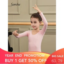 French Sansha Children Ballet Dance Wear Long Sleeve Exercise Clothing Solid Color Ballet Performance One-Piece
French Sansha Children Ballet Dance Wear Long Sleeve Exercise Clothing Solid Color Ballet Performance One-Piece