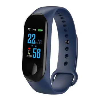 Waterproof Pedometer M3 Smart Bracelet Message Remind health Monitoring Sport Wrist Band Wristband Watches 
Waterproof Pedometer M3 Smart Bracelet Message Remind health Monitoring Sport Wrist Band Wristband Watches