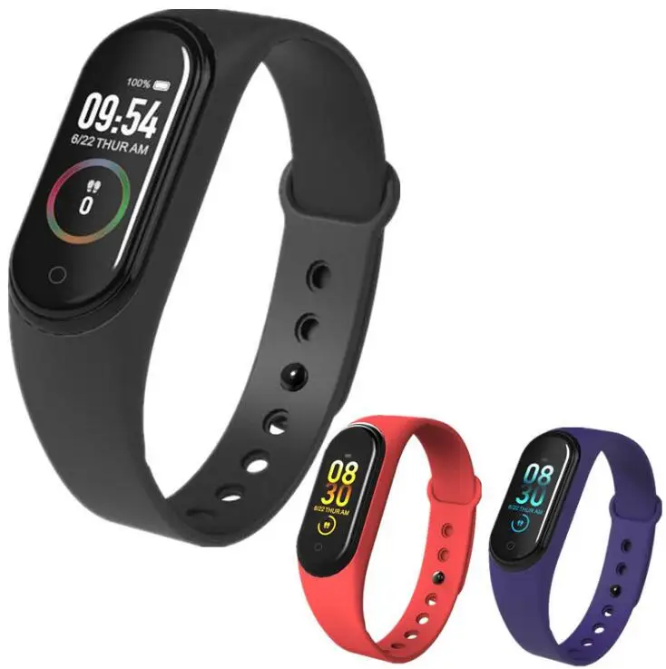 Waterproof Smart Band M4 Smart Bracelet Color Screen Fitness Tracker Blood Pressure Heart Rate Monitor Smart Band
Waterproof Smart Band M4 Smart Bracelet Color Screen Fitness Tracker Blood Pressure Heart Rate Monitor Smart Band