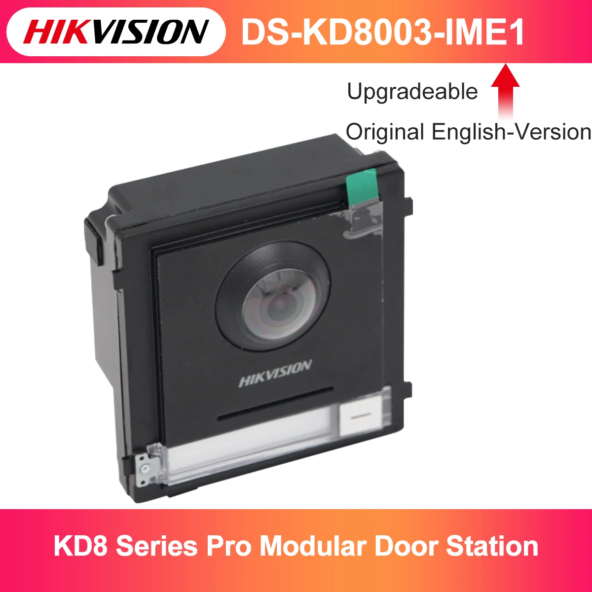 In Stock 2MP HD Colorful Camera Fish Eye IR Supplement Video Intercom To Indoor Station And Master DS-KD8003-IME1 | Безопасность и