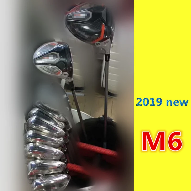 

M6 Golf Complete Set M6 Golf Clubs Driver + Fairway Woods + Irons+putter Graphite/Steel Shaft With Head Cover No Bag
