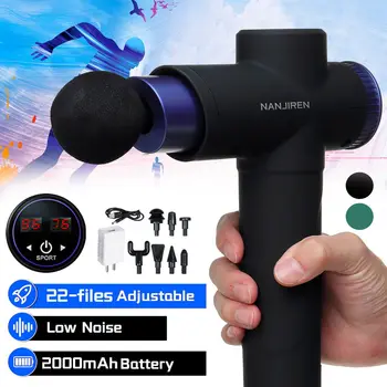 3200RPM LCD Display Massage Guns Deep Muscle Massager Muscle Pain Body Massage Exercising Relax Shaping Pain Relief USB Charging
3200RPM LCD Display Massage Guns Deep Muscle Massager Muscle Pain Body Massage Exercising Relax Shaping Pain Relief USB Charging
