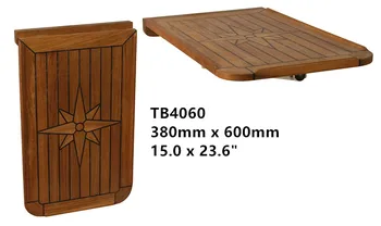 380*600mm Balcony Folding Teak Table Top Nautic Star with Table Support Marine Boat RV TB4060
380*600mm Balcony Folding Teak Table Top Nautic Star with Table Support Marine Boat RV TB4060