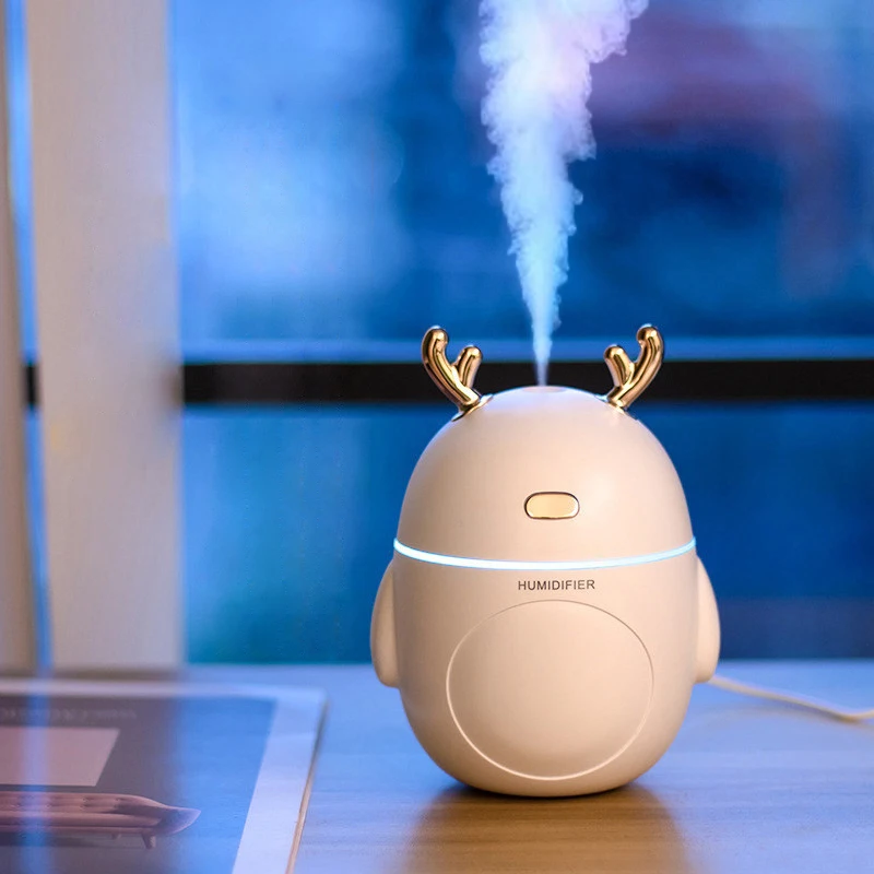 ELOOLE 320ML Mini USB Cute Deer Humidifier Ultrasonic Aroma Oil Essential Diffuser LED Light Mist Maker For Home Car Desktop
ELOOLE 320ML Mini USB Cute Deer Humidifier Ultrasonic Aroma Oil Essential Diffuser LED Light Mist Maker For Home Car Desktop