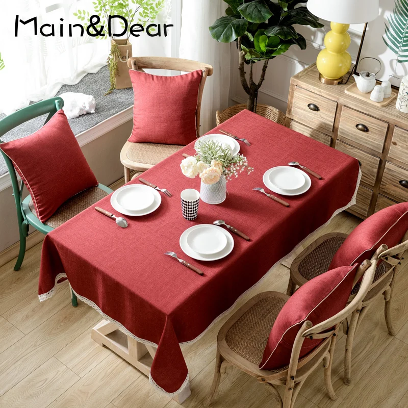 Linen Tablecloth Cotton Solid Color Hotel Picnic Table Rectangular Table Covers Home Dining Tea Table Decoration Lace Tassel
Linen Tablecloth Cotton Solid Color Hotel Picnic Table Rectangular Table Covers Home Dining Tea Table Decoration Lace Tassel