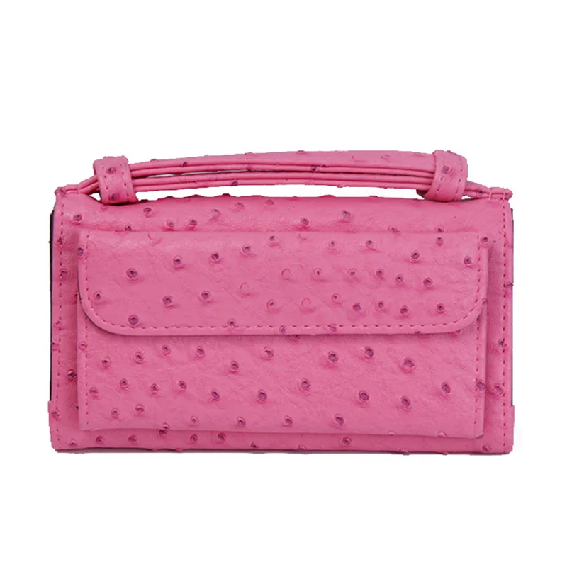 New Ostrich Patterns Multifunctional Purse Lady Long Wallet Women Handbag Pure Color Shoulder Bag Crossbody Day Clutch Leather
New Ostrich Patterns Multifunctional Purse Lady Long Wallet Women Handbag Pure Color Shoulder Bag Crossbody Day Clutch Leather