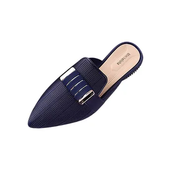 Women's Shoes 2020 Fashion Slipper Mules For Women PU Leather Pointed Toe Slip On Flip Flops Women Slipper Summer Sandals#316 
Women's Shoes 2020 Fashion Slipper Mules For Women PU Leather Pointed Toe Slip On Flip Flops Women Slipper Summer Sandals#316