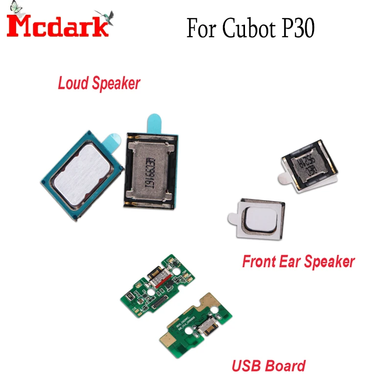 Для Cubot P30 USB плата зарядный порт разъем гибкий кабель громкий динамик и передний